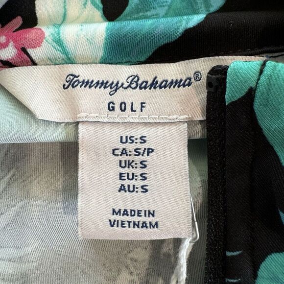 Tommy Bahama Printed L/S  1/4 Zip Neck Knit UPF 50 Golf Top Size S - Picture 4 of 6